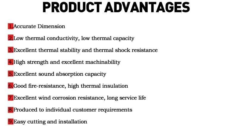 Hot Selling Ceramic Fiber Insulation Blanket Refractory Blanket Insulation Blanket Ceramic Fiber Blanket 96kg/M3 128kg/M3 Ceramic Fiber vacuum Formed Shaped